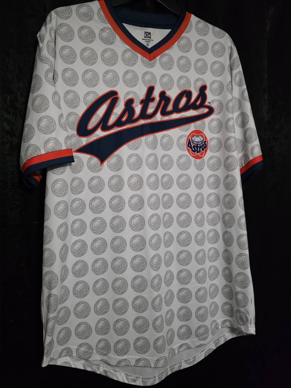 Houston Astros  1977-1993 Logo Relax Fit Jersey Tee MENS Large MLB